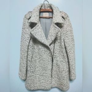 Ann Taylor LOFT Gray Wool Coat Size Small
